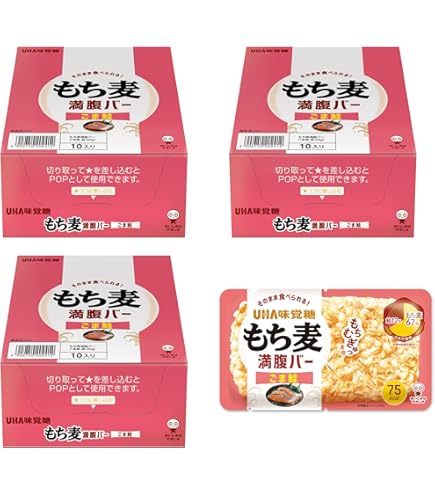 UHA味覚糖 もち麦満腹バー 十六雑穀プラス 30袋